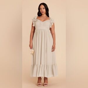 Birdy Grey Michelle Chiffon Dress - Neutral
Champagne ALTERED Size 1X